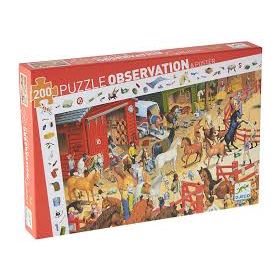 Puzzle observation Equitation