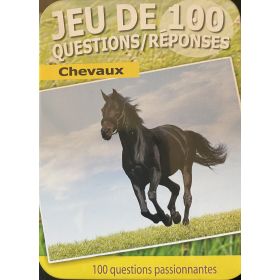 Jeu de 100 questions - réponses Chevaux