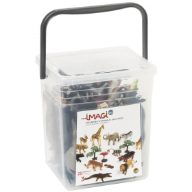 Figurines d'animaux sauvages