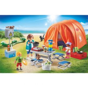 Playmobil - Famille tente et camping