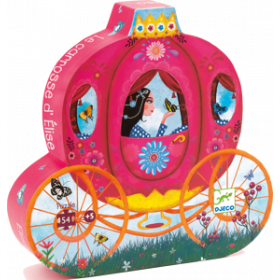 Puzzle Silhouette - Le Carrosse d'Elise