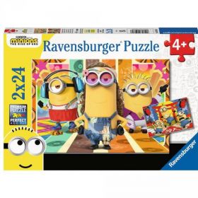 2 Puzzles Les Minions en action