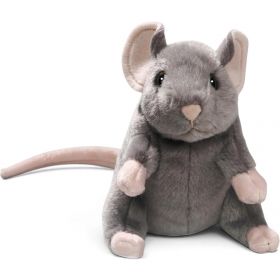 Souris grise peluche